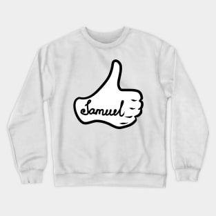 Men name Samuel Crewneck Sweatshirt